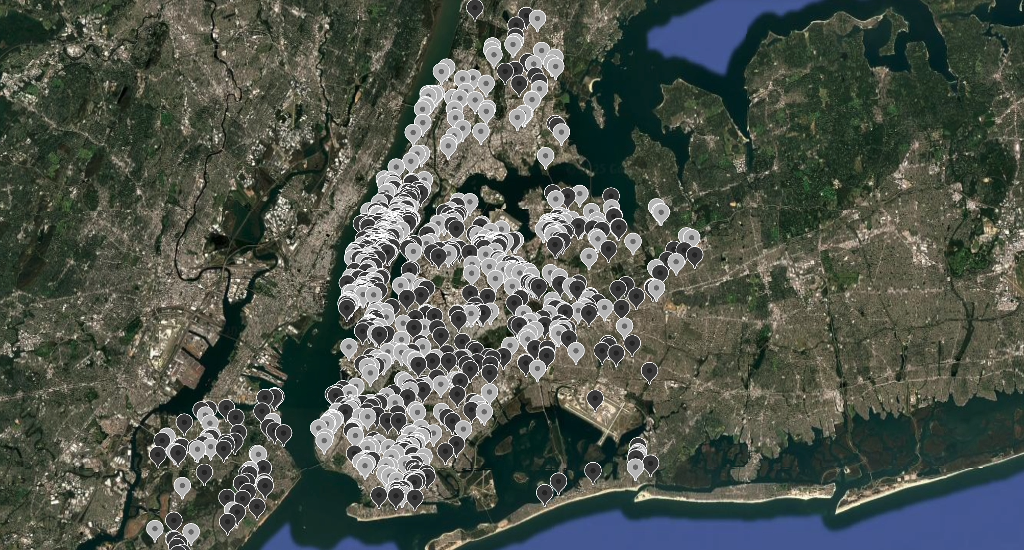 Mapping the physical network of clinics, labs, and related care services